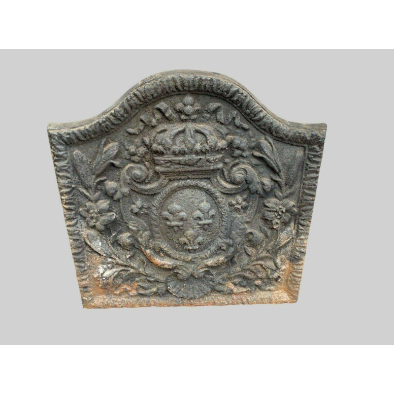 Cast iron fireplace backplate – 19th century