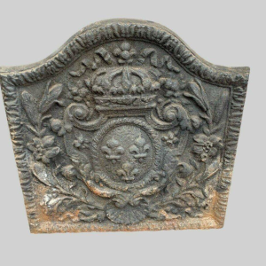 Cast iron fireplace backplate – 19th century