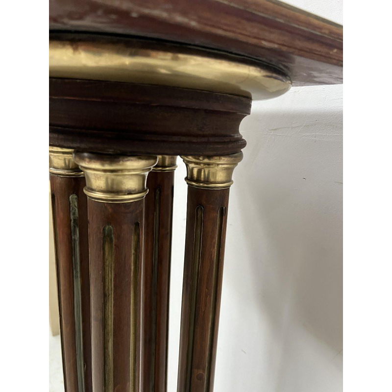 Napoleon III mahogany display column – 20th century