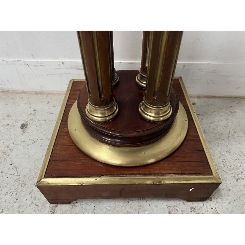 Napoleon III mahogany display column – 20th century