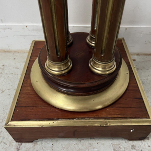 Napoleon III mahogany display column – 20th century