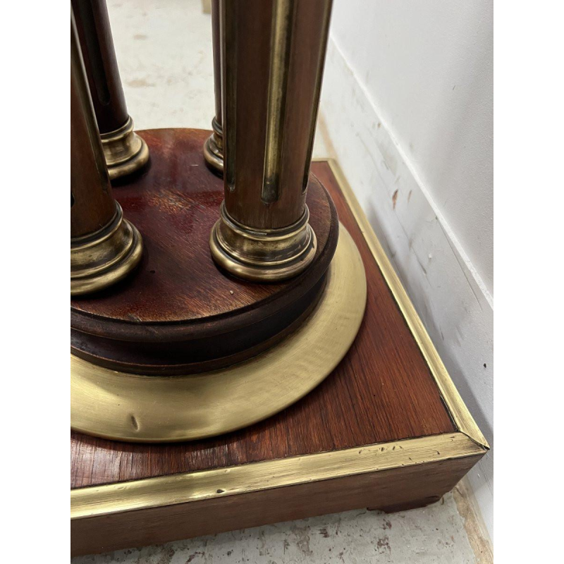 Napoleon III mahogany display column – 20th century