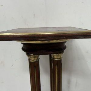 Napoleon III mahogany display column – 20th century