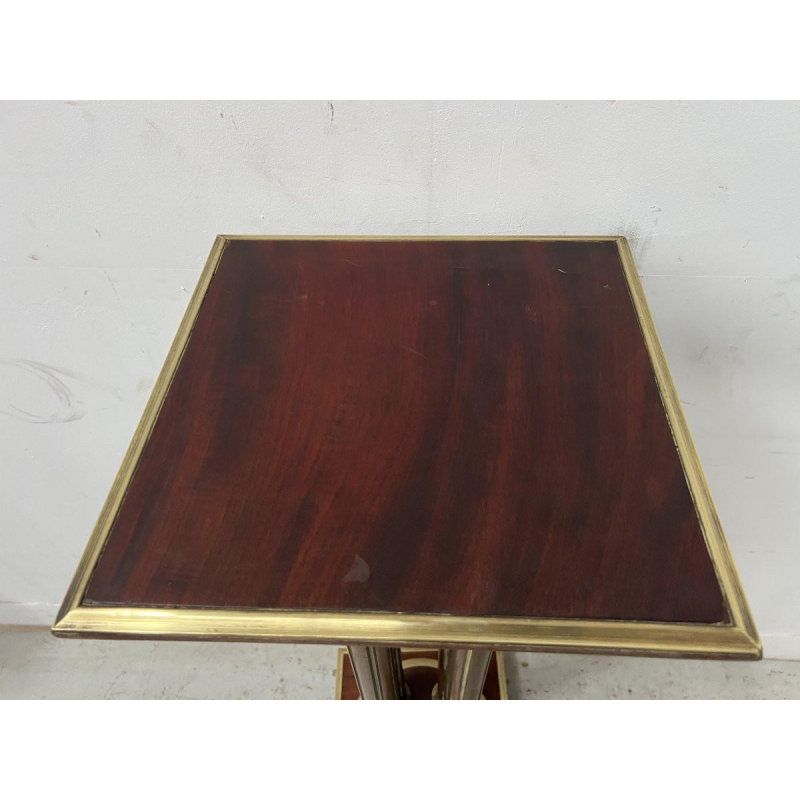 Napoleon III mahogany display column – 20th century