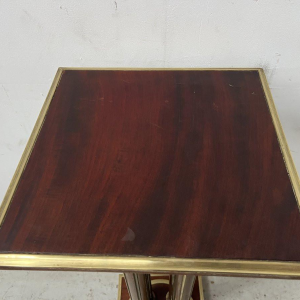 Napoleon III mahogany display column – 20th century