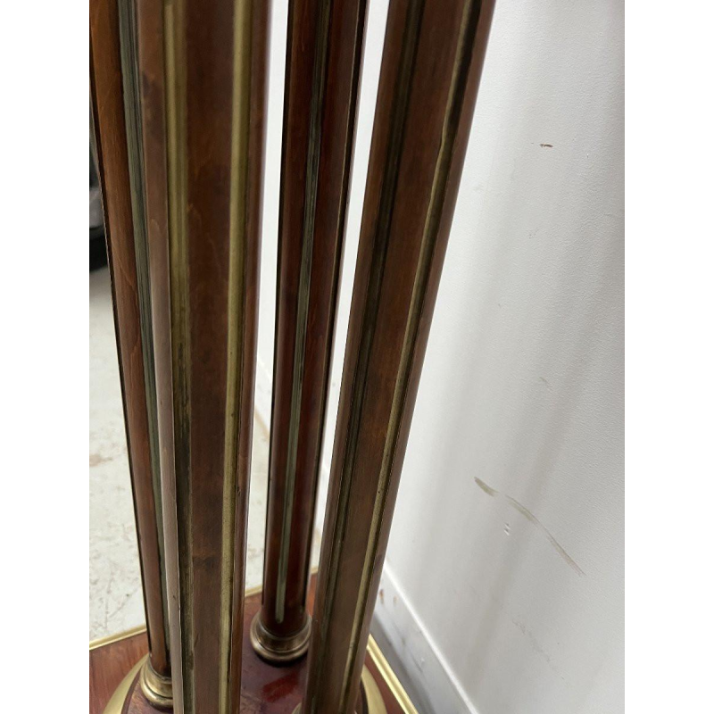 Colonne de présentation Napoléon III en acajou – XXᵉ siècle