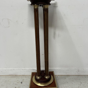 Napoleon III mahogany display column – 20th century