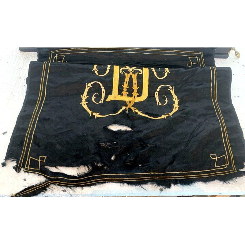 Napoleon III rolscherm met marqueterie voor de open haard – 19e eeuw