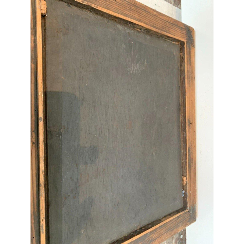 Olieverf op eikenhouten paneel "Levendig landschap" – 19e eeuw