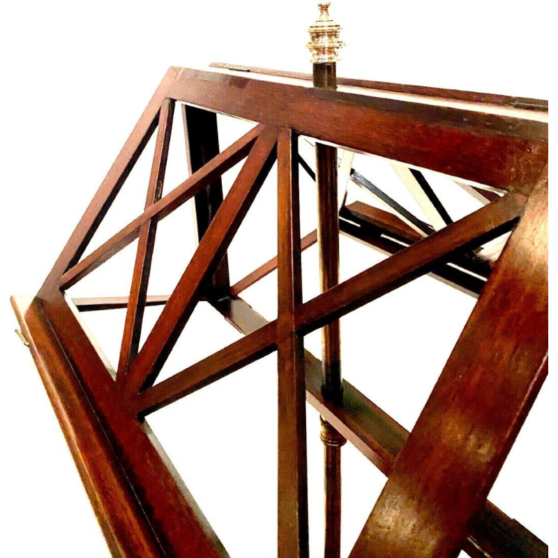 Napoleon III mahogany lectern with tripod base – 19th century