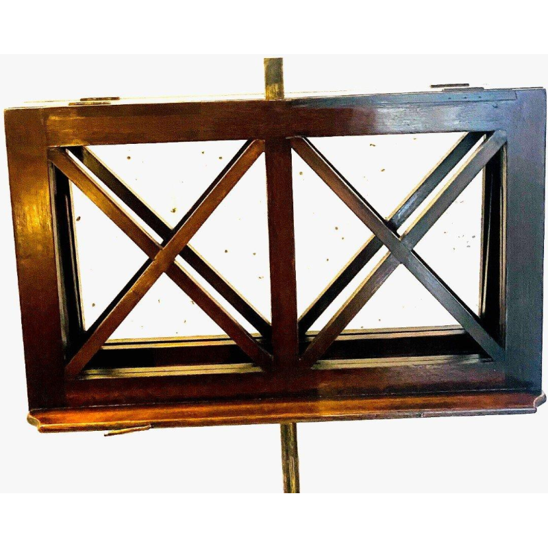 Napoleon III mahogany lectern with tripod base – 19th century