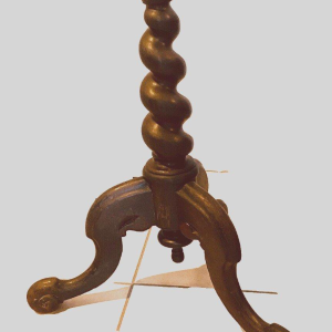 Napoleon III mahogany lectern with tripod base – 19th century