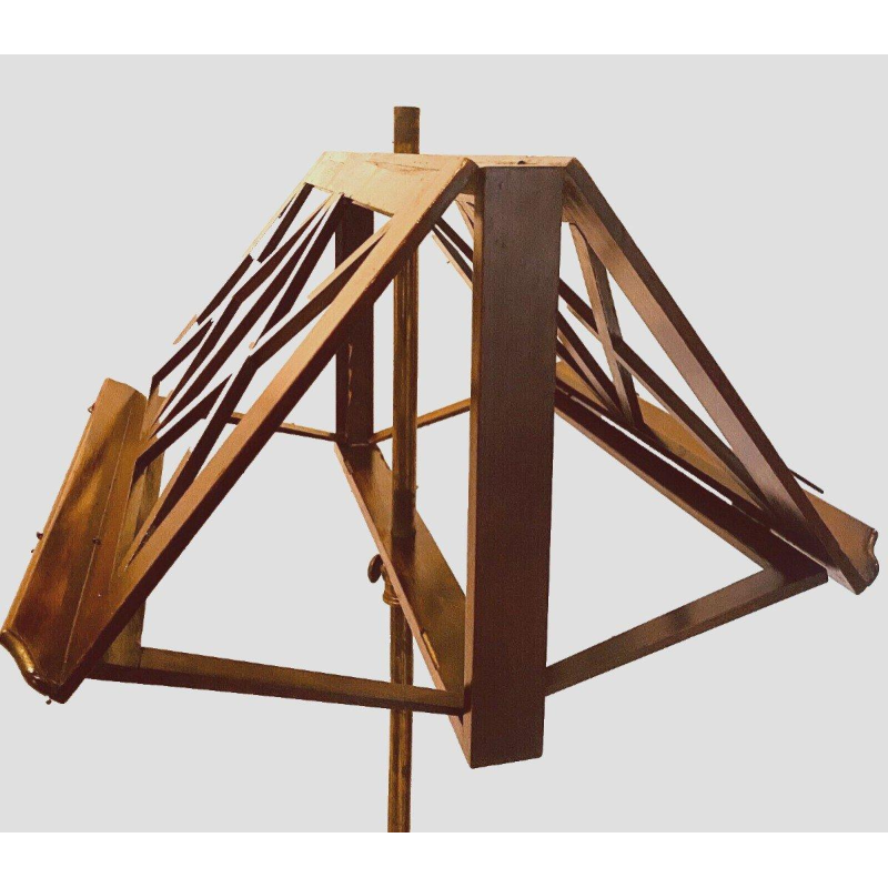 Napoleon III mahogany lectern with tripod base – 19th century