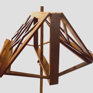 Napoleon III mahogany lectern with tripod base – 19th century