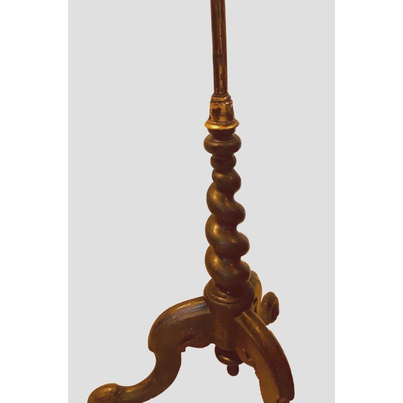 Lutrin Napoléon III en acajou à piétement tripode – XIXᵉ siècle