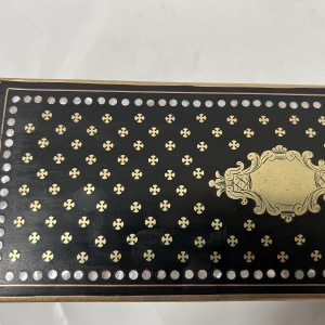 Marquetry glove box in the style of Queen Napoleon III – 19th century