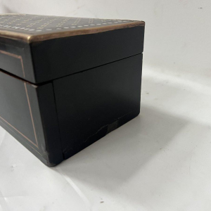 Marquetry glove box in the style of Queen Napoleon III – 19th century