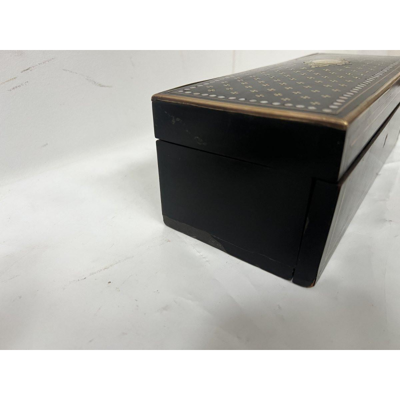 Marquetry glove box in the style of Queen Napoleon III – 19th century