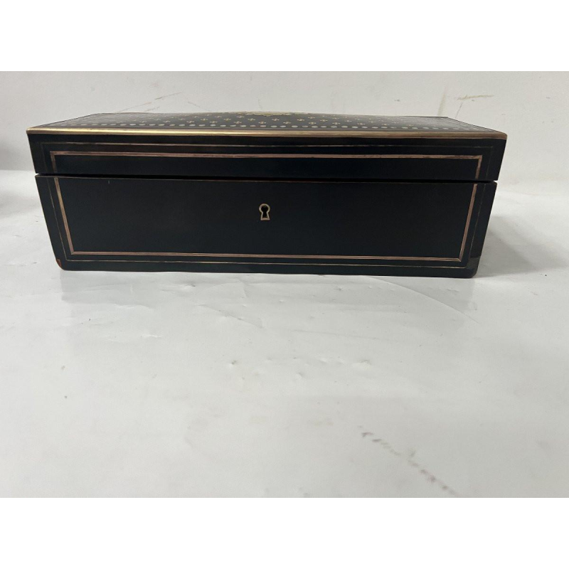 Marquetry glove box in the style of Queen Napoleon III – 19th century