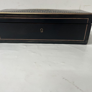 Handschoenenkastje met marqueterie in de stijl van koningin Napoleon III – 19e eeuw