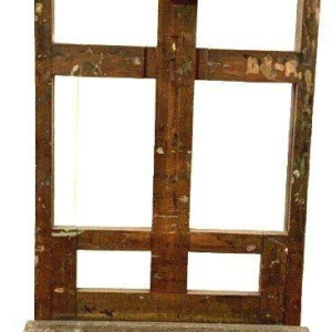 Solid oak rack and pinion painting easel – 19th century