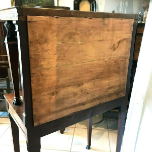 Console à fond de miroir en acajou d'époque Empire – XIXᵉ siècle