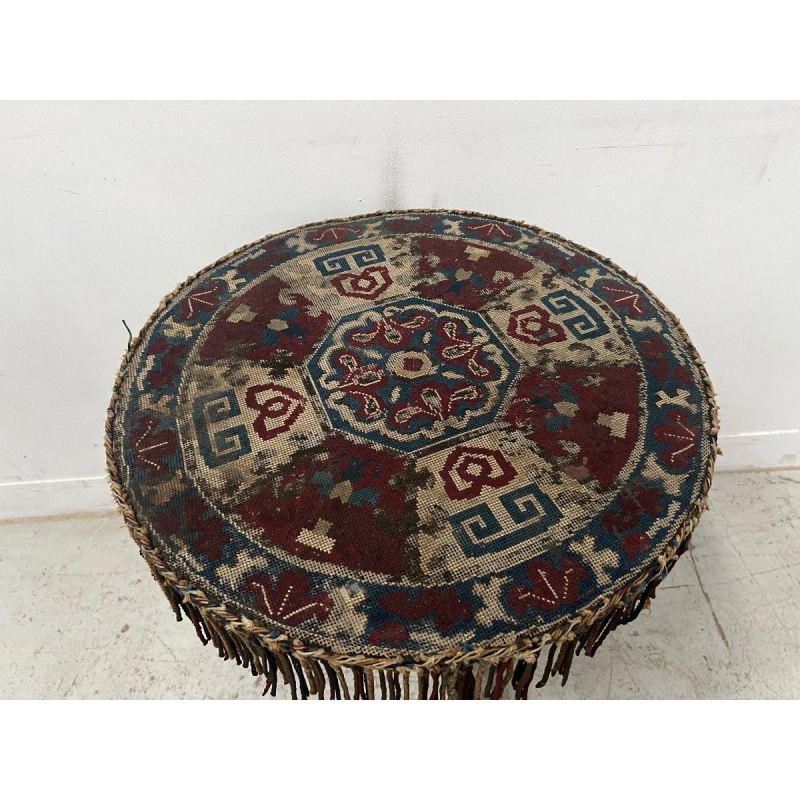 Guéridon basculant Napoléon III en bois noirci – XIXᵉ siècle