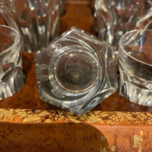 Liquor cabinet and games box disguised as antique books – 20th century