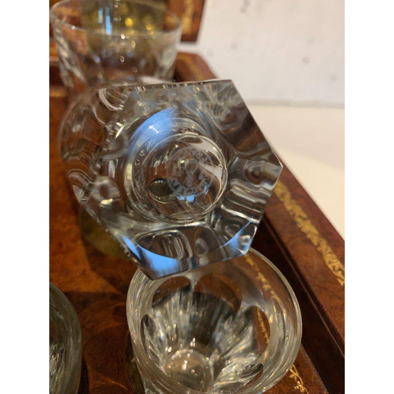 Cave à liqueur et boîte de jeux en trompe l’œil de livres anciens – XXᵉ siècle