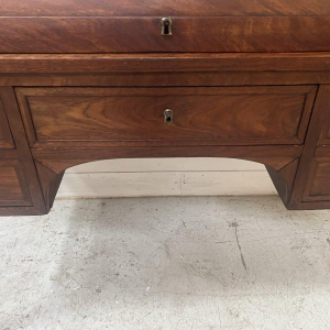 Mahoniehouten rolbureau in Lodewijk XVI-stijl – 19e eeuw