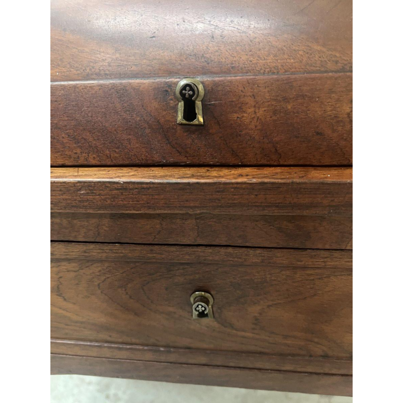 Bureau à cylindre de style Louis XVI en acajou – XIXᵉ siècle