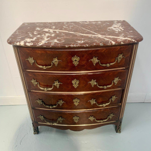 Commode in Napoleon III-stijl van palissander en mahoniehout – 20e eeuw