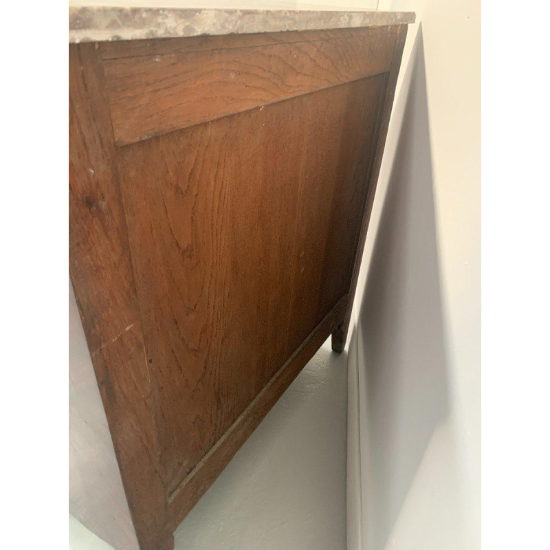 Napoleon III style chest of drawers in rosewood and mahogany – 20th century