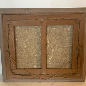 M. Deschoot "Paysage de campagne" huile sur toile – XXᵉ siècle