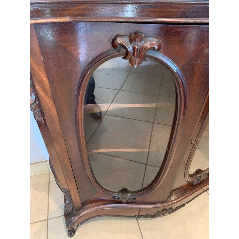 Louis-Philippe mahogany and veneer sideboard, 19th century