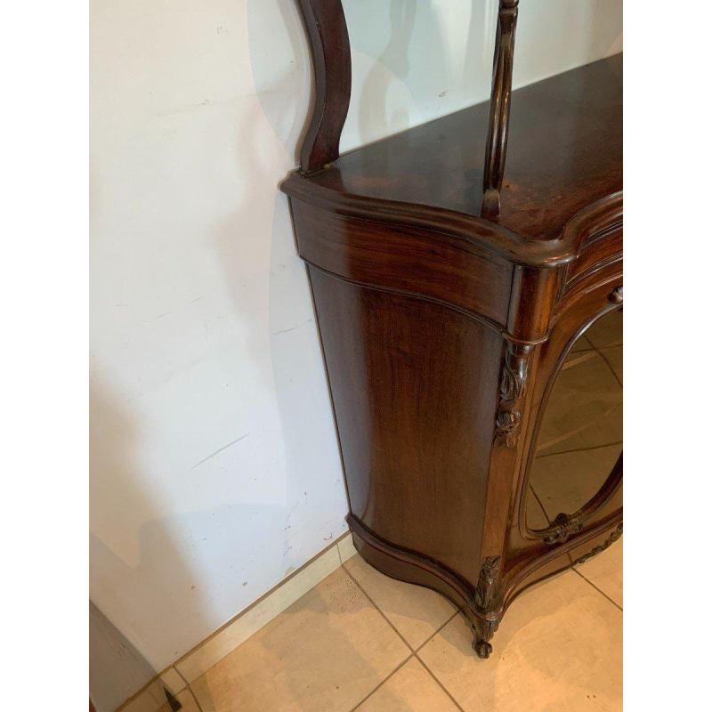 Louis-Philippe mahogany and veneer sideboard, 19th century