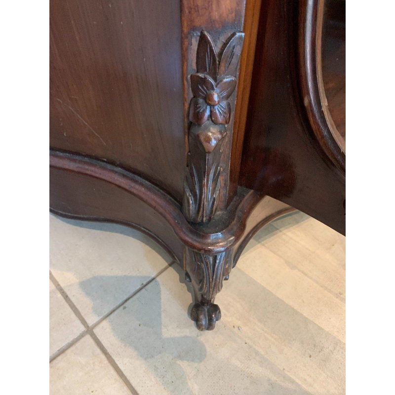 Louis-Philippe mahogany and veneer sideboard, 19th century