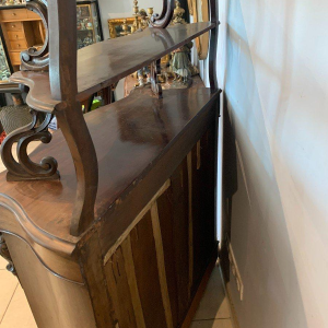 Louis-Philippe mahogany and veneer sideboard, 19th century