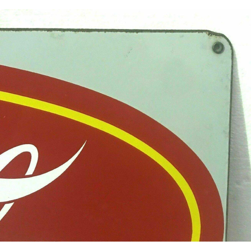 Plaque émaillée « Buvez Coca-Cola » XXᵉ siècle