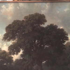 A. Rolland, pastel "Koeienkudde bij de vijver", 1850