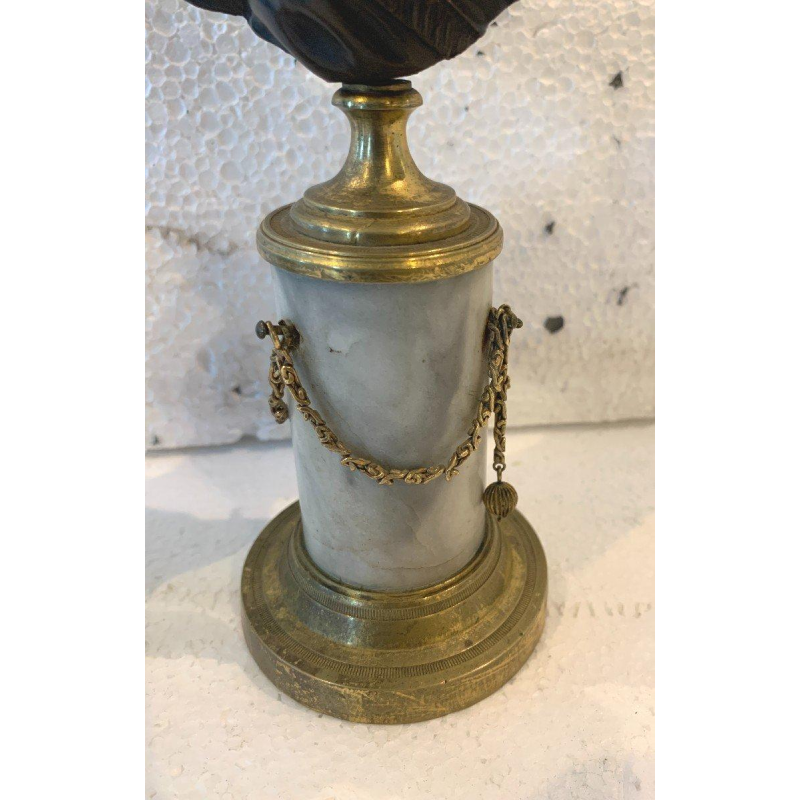 Paire de bustes Napoléon III « Henri IV et le duc de Sully » bronze ciselé, XIXᵉ siècle