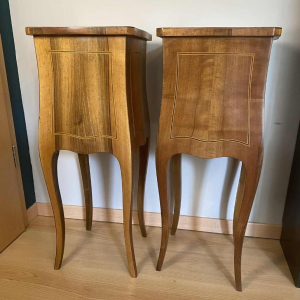Pair of fine Louis XV style side tables