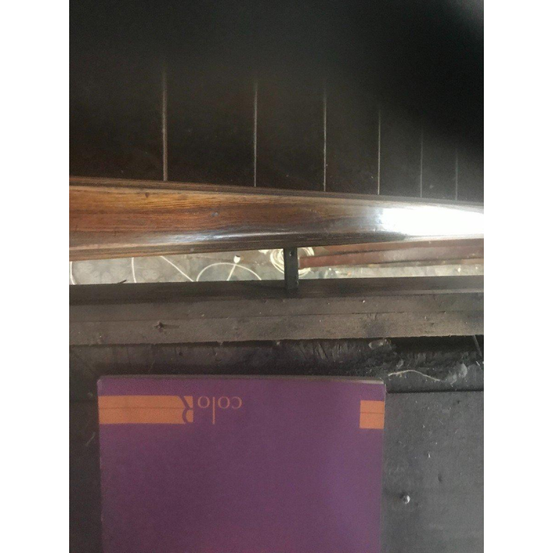 Balance trébuchet vitrée en acajou, Maison Poulenc Frères à Paris, XXᵉ siècle