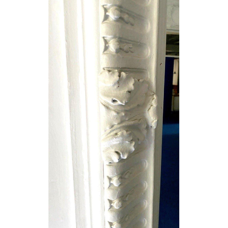 Louis XVI style mirror in carved wood, 20th century