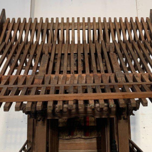 Monumentaal model, Japanse houten tempel, Shinto-sjamanistische architectuur, 20e eeuw