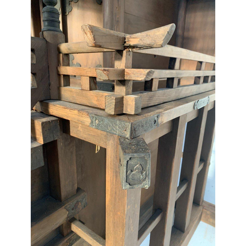 Monumentaal model, Japanse houten tempel, Shinto-sjamanistische architectuur, 20e eeuw