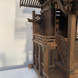 Monumentaal model, Japanse houten tempel, Shinto-sjamanistische architectuur, 20e eeuw