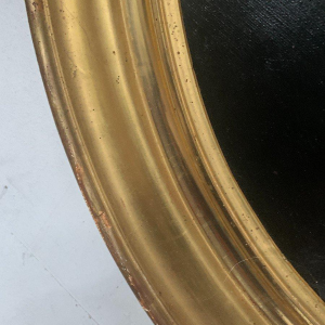 Pair of ancestral portraits, oil on canvas in gilt oval frames, 19th century