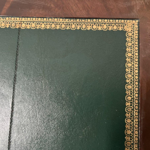 Bureau in Empire-stijl van mahoniehout en fineer, 20e eeuw.