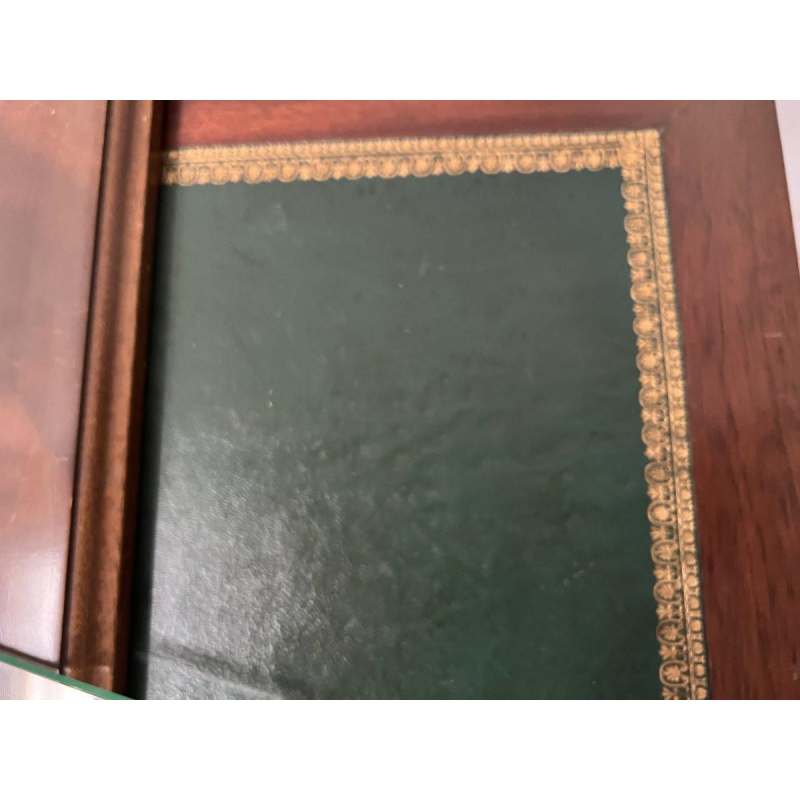 Empire style desk in mahogany and veneer, 20th century